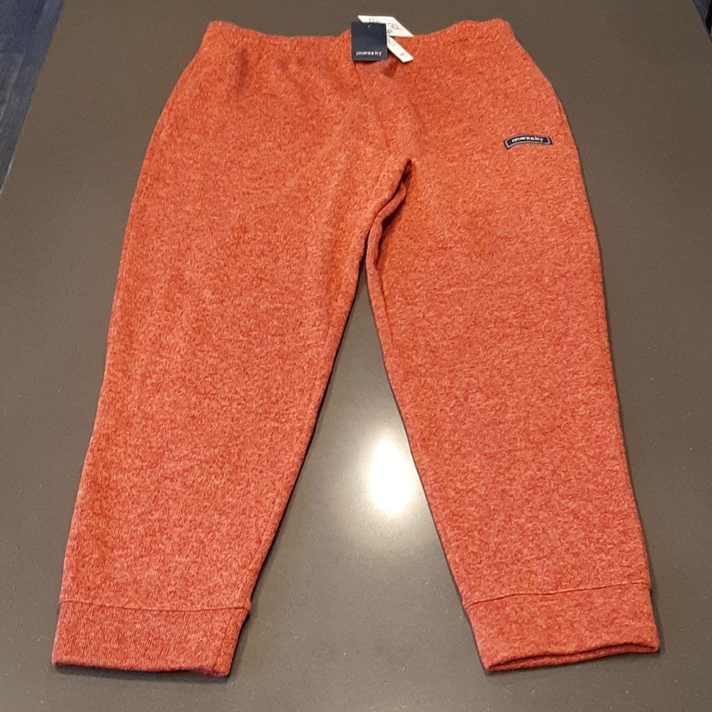 Crown & Ivy Camper Red Joggers